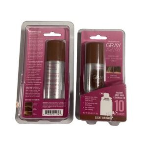 EVERPRObeauty Gray Away Light Brown Temporary Root Concealer Spray - 0.75 oz